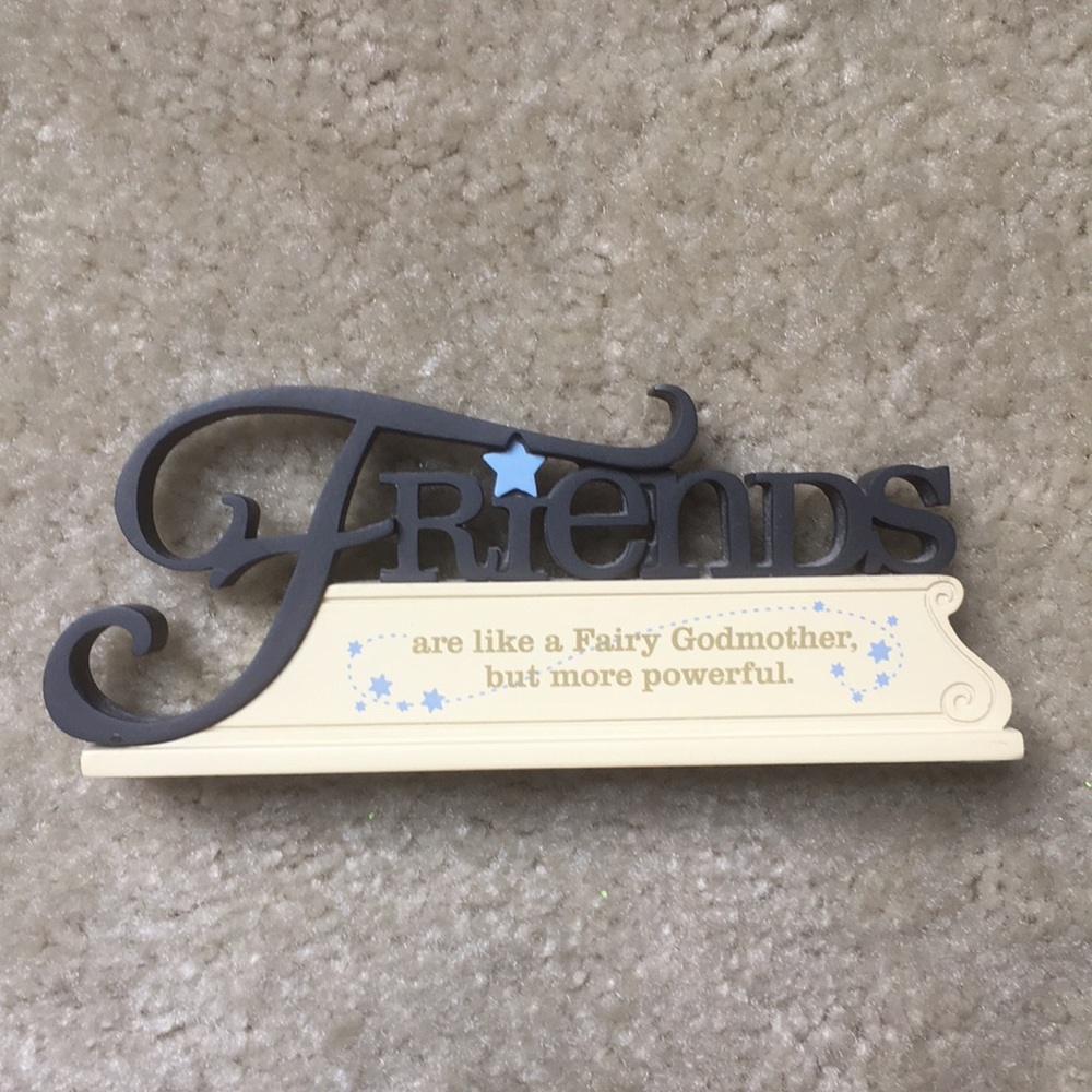 Hallmark Disney themed friends table decor!